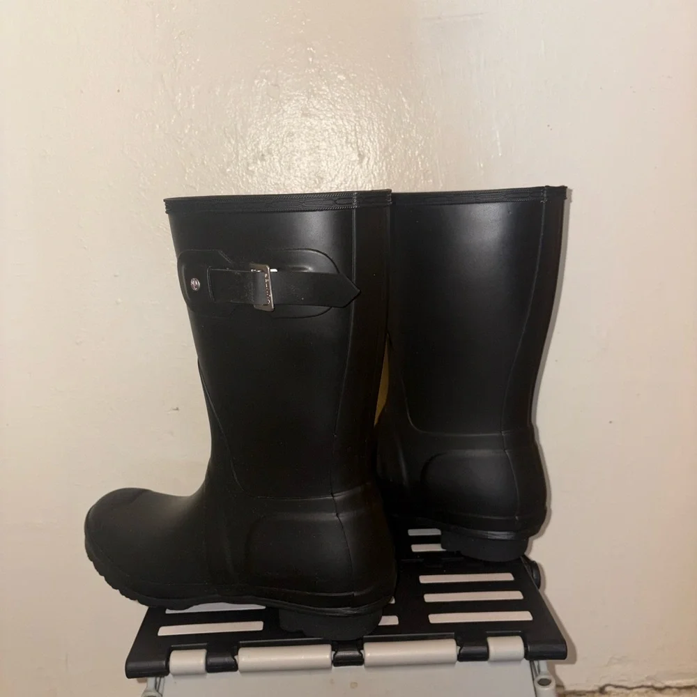 Hunter Black Rain Boots